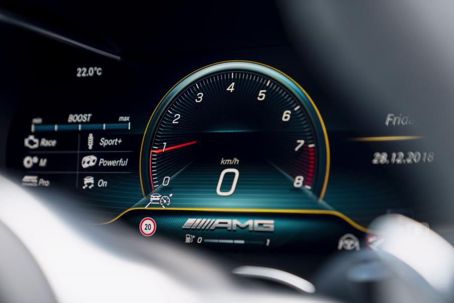 Панель приборов Mercedes-AMG C63 S (W205) 2019 года  (AU) (фото 34 из 40)